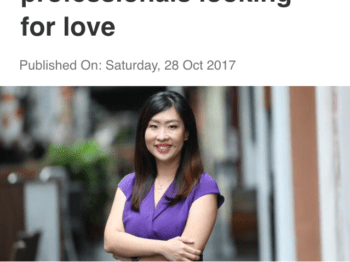 cpjobs.com – Violet Lim of Lunch Actually brings together professionals looking for love